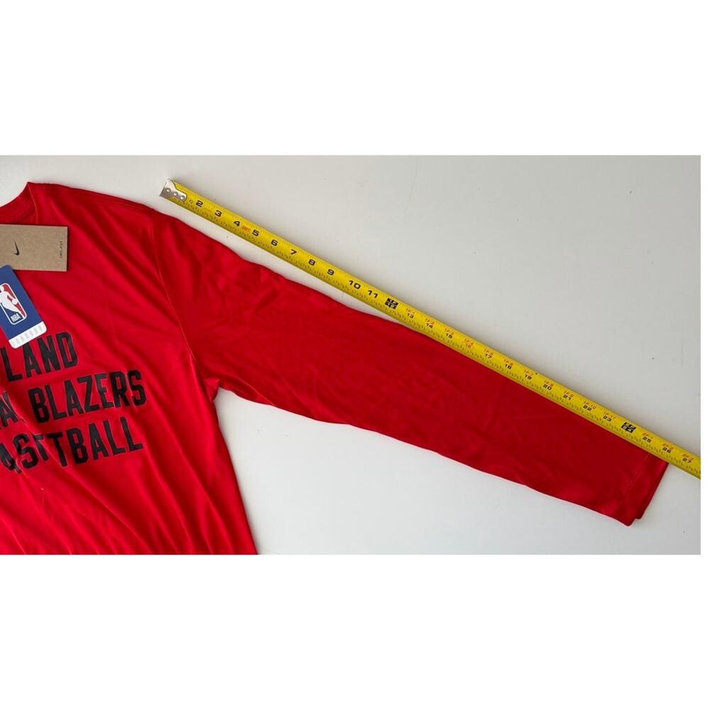 Nike Tee Dri Fit Engineered Portland Trailblazers Basketball Men's M NWT - Picture 4 of 5